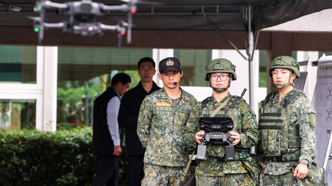 As China Looms, Taiwan Ramps Up Drone Production for Defense and the US Military