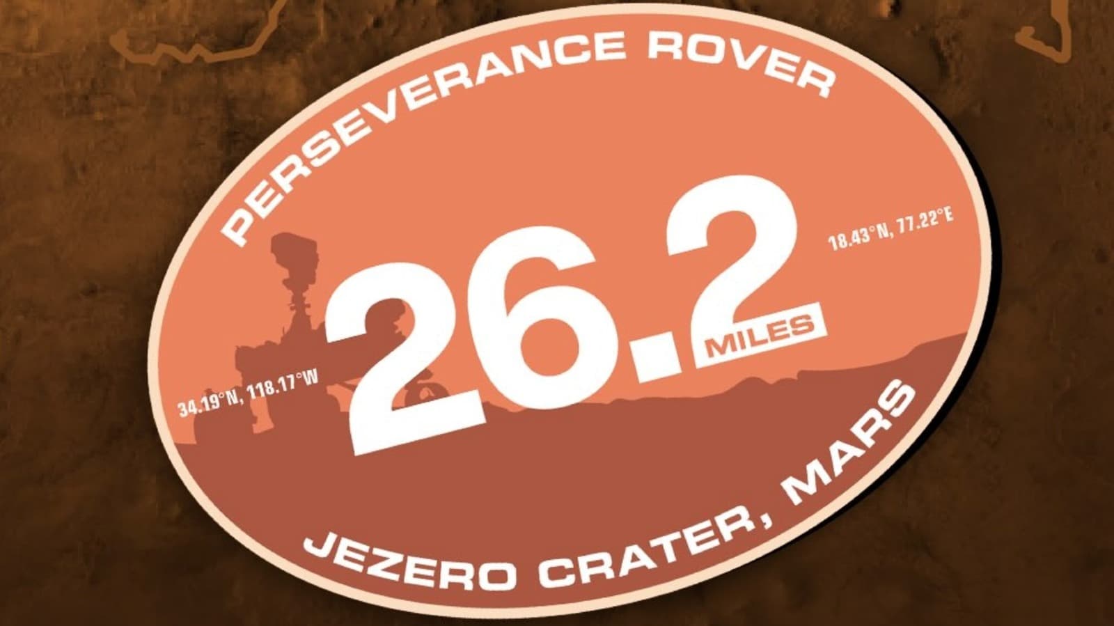 NASA's Perseverance Rover Has Traveled a Full Marathon Distance on Mars