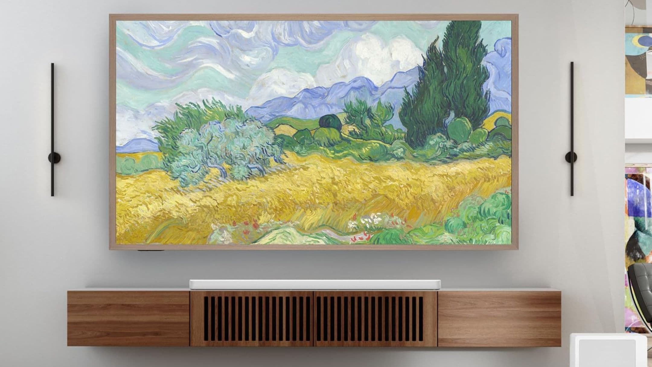 This Google TV Doubles as Wall Art and Just Hit Its Lowest Price Ever